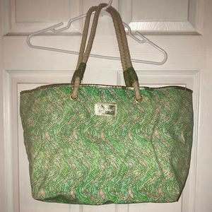 Lily Pulitzer Alligator Shoreline Tote